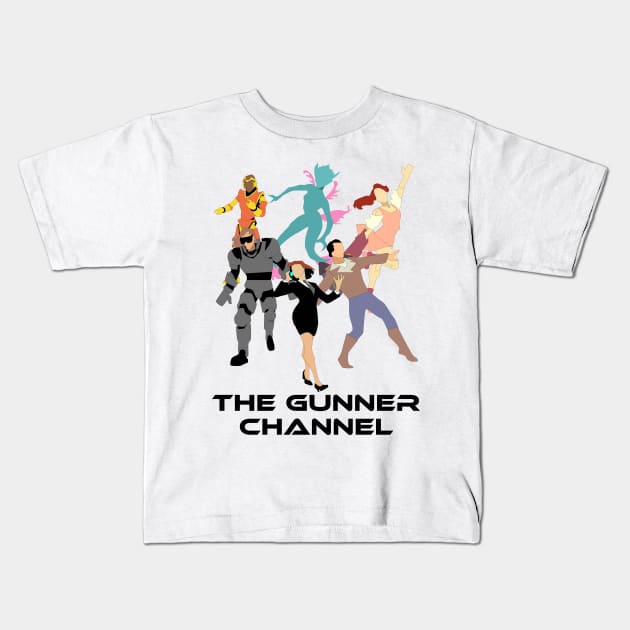 Gunner Channel (Starstruck Odyssey) Kids T-Shirt by trainedspade